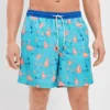 AE 7" Flamingo Swim Trunk