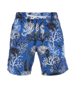 Benson Sea Patterned Swim Trunks