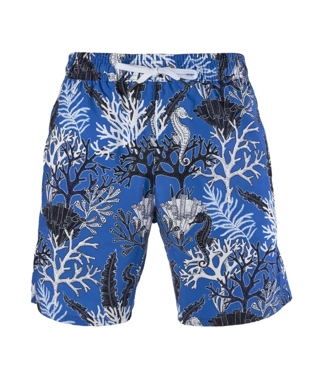 Benson Sea Patterned Swim Trunks 1 Benson Sea Patterned Swim Trunks