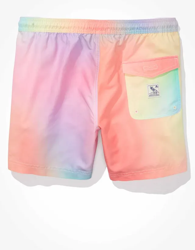 AE Pride 5.5" Tie-Dye Swim Trunk 6 AE Pride 5.5" Tie-Dye Swim Trunk - Image 6