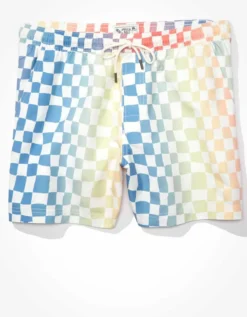 AE Pride 5.5" Checkered Swim Trunk -Swim Pretty Shop https3A2F2Fs7d2.scene7 .com2Fis2Fimage2Faeo2F0133 7442 900 f3F24pdp m opt24 640x