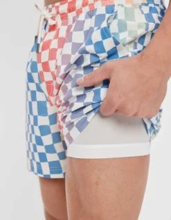 AE Pride 5.5" Checkered Swim Trunk -Swim Pretty Shop https3A2F2Fs7d2.scene7 .com2Fis2Fimage2Faeo2F0133 7442 900 os3F24pdp m opt24 640x