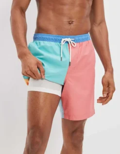 AE 7" Colorblock Swim Trunk 9 AE 7" Colorblock Swim Trunk -Swim Pretty Shop https3A2F2Fs7d2.scene7 .com2Fis2Fimage2Faeo2F0133 7507 639 os3F24pdp m opt24 640x