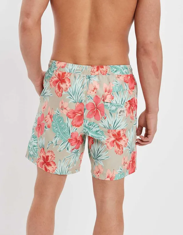 AE 7" Tropical Swim Trunk 5 AE 7" Tropical Swim Trunk - Image 5