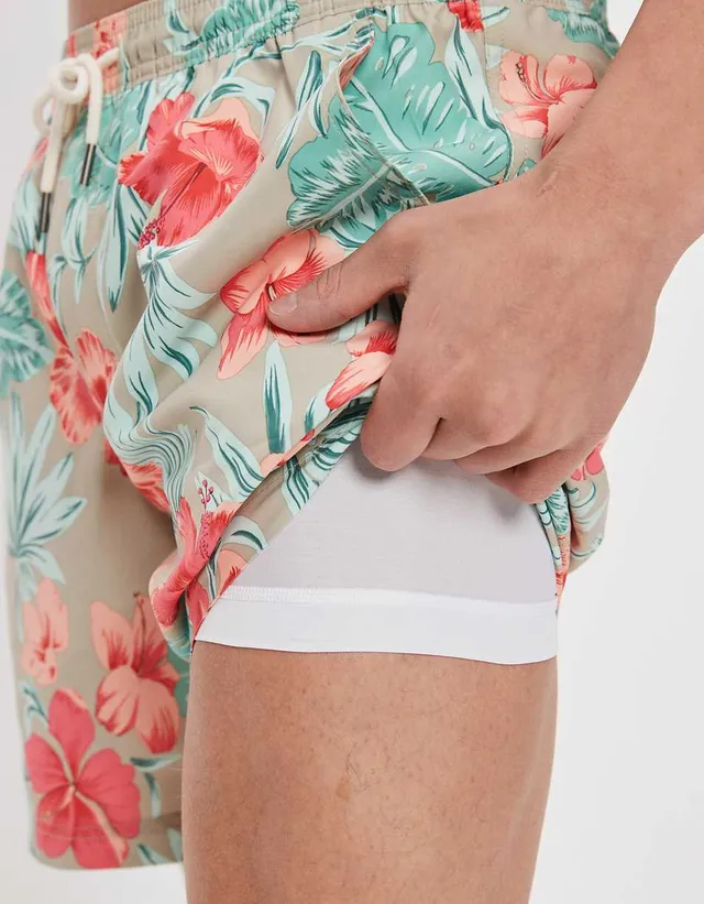 AE 7" Tropical Swim Trunk 6 AE 7" Tropical Swim Trunk - Image 6