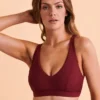 WALK THE LINE D Cup Bralette Bikini Top