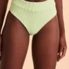 NEON LIME High Leg Bikini Bottom