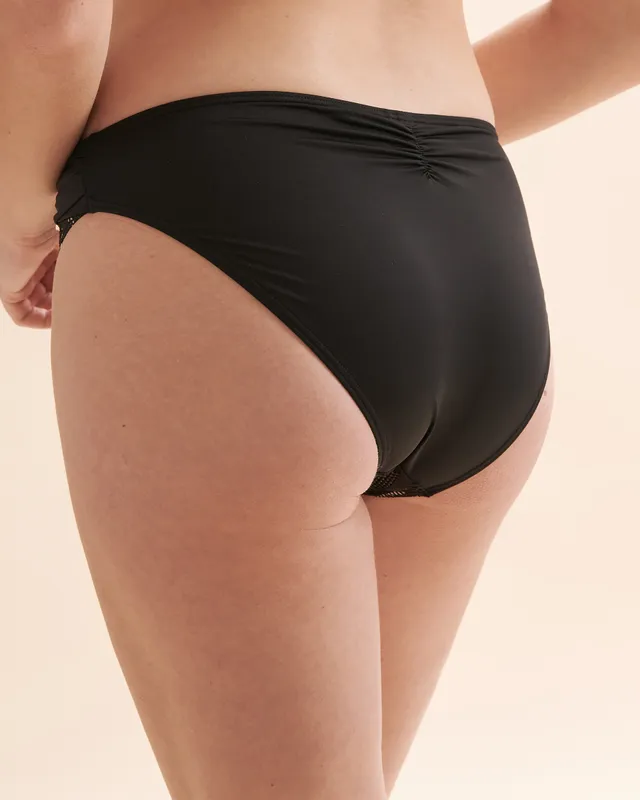 Crochet Shirred Waistband Bikini Bottom 2 Crochet Shirred Waistband Bikini Bottom - Image 2