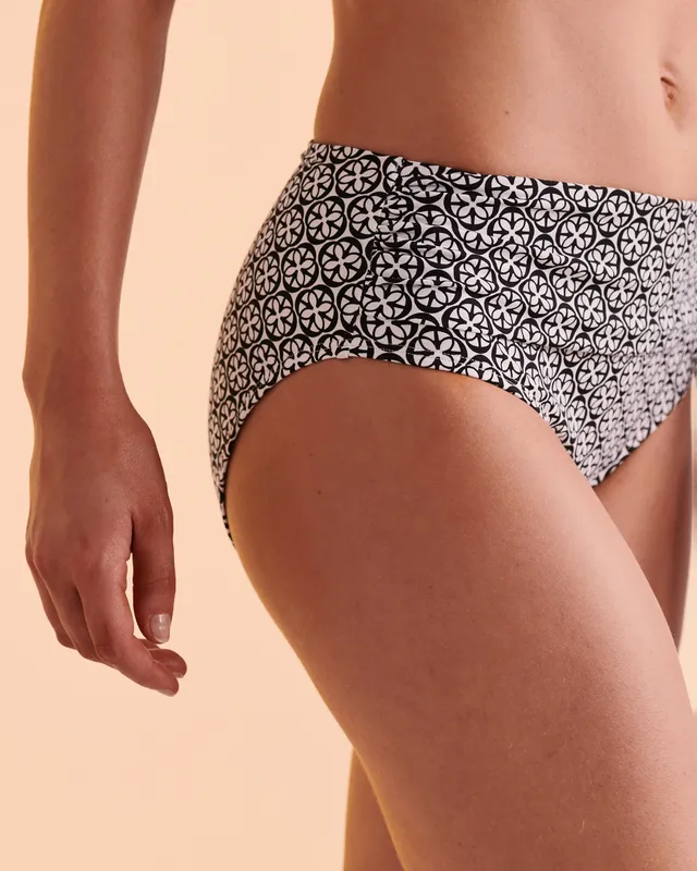 Geo High Waist Bikini Bottom 3 Geo High Waist Bikini Bottom - Image 3