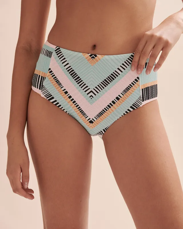 Rip Curl Ripple Effect High Waist Bikini Bottom 1 Rip Curl Ripple Effect High Waist Bikini Bottom
