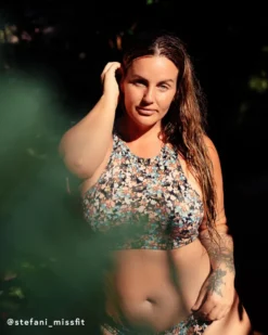 Roxy ACTIVE High Neck Bikini Top