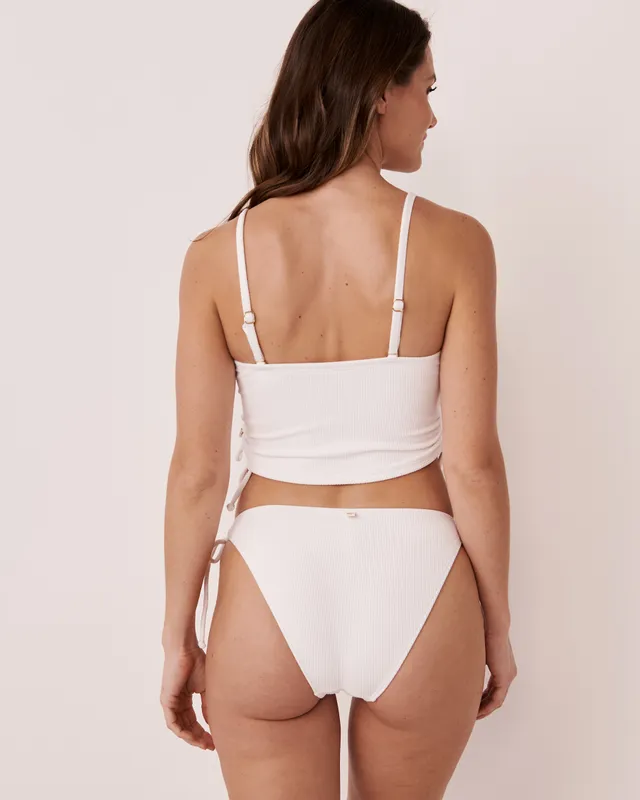 BRIGHT TEXTURED Bandeau Bikini Top 2 BRIGHT TEXTURED Bandeau Bikini Top - Image 2