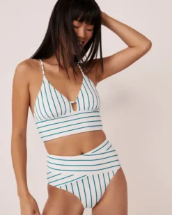 FANFARE STREAKS Recycled Fibers Crossed High Waist Bikini Bottom -Swim Pretty Shop https3A2F2Fwww.lavieenrose.com2Fglobalassets2Flver2Fpictures 23s12Fswim2F70300347 p10205 6.jpg 640x