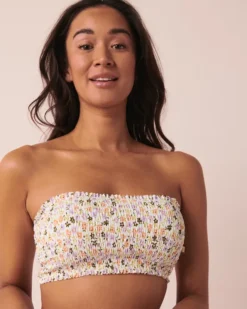 SMOCKING Bandeau Bikini Top -Swim Pretty Shop https3A2F2Fwww.lavieenrose.com2Fglobalassets2Flver2Fpictures 23s22Fswim2F70100414 p10225 4.jpg 640x