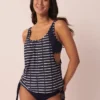 MODERN STRIPE D Cup Tankini Top