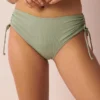 LILYPAD Recycled Fibers Mid Waist Bikini Bottom