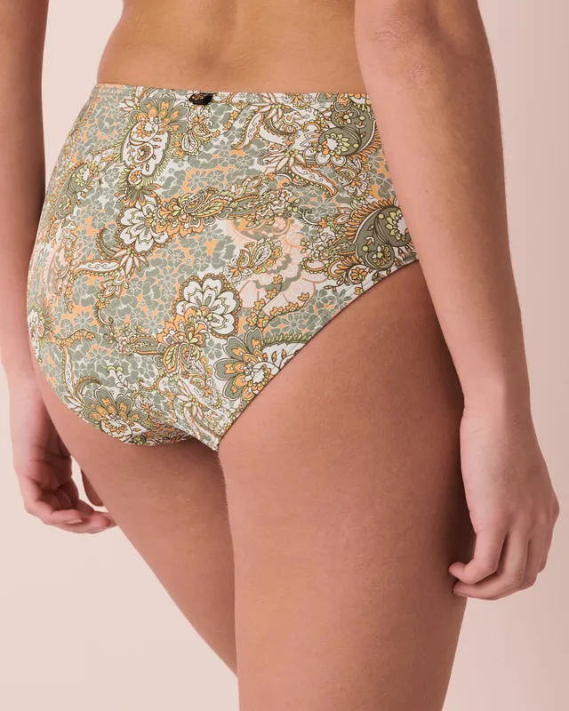 MODERN PAISLEY Laced Bikini Bottom 3 MODERN PAISLEY Laced Bikini Bottom - Image 3