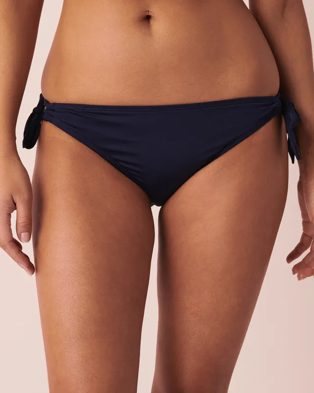 EVENING BLUE Recycled Fibers Brazilian Bikini Bottom 1 EVENING BLUE Recycled Fibers Brazilian Bikini Bottom