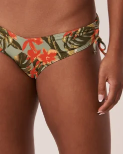 ORCHIDS GARDEN Brazilian Bikini Bottom