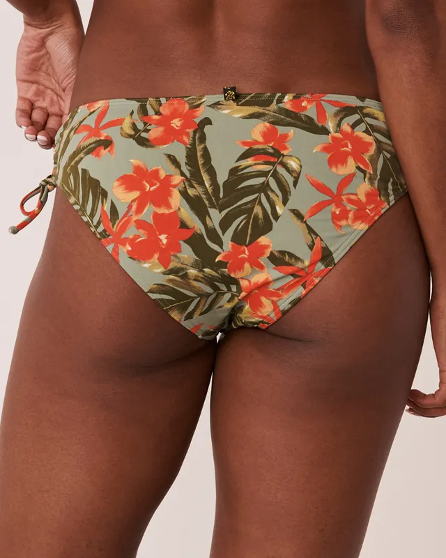ORCHIDS GARDEN Brazilian Bikini Bottom 2 ORCHIDS GARDEN Brazilian Bikini Bottom - Image 2