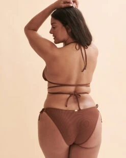 RIB Triangle Bikini Top -Swim Pretty Shop tropik 01100201 20065 2